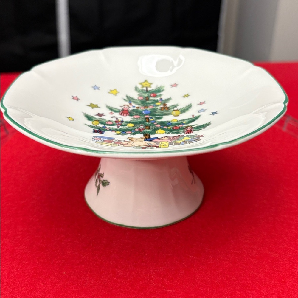 Nikko Christmastime Compote/Candy Dish